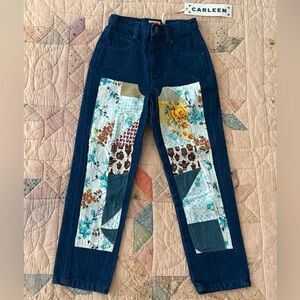 Carleen Kids One-of-a-Kind Patchwork Jeans | Size 4/5 | NWT